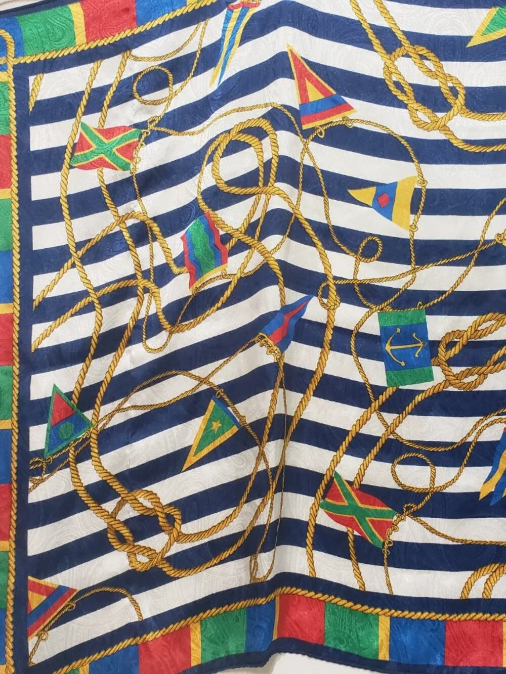 Nautical themed Scarf Polyester 31